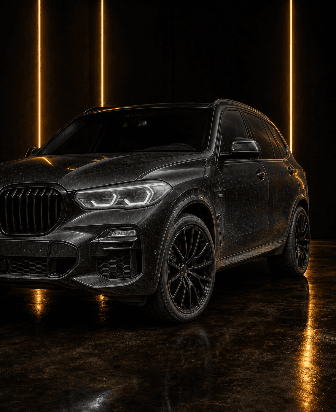 BMW X5 до детейлинга